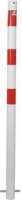 Absperrpfosten rot/weiß
H900xD76 mm
zum Aufdübeln