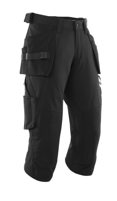 ACCELERATE Dreiviertel-Hose 428
schwarz
mit Vier-Wege-Strech-Comfort - Detail 1