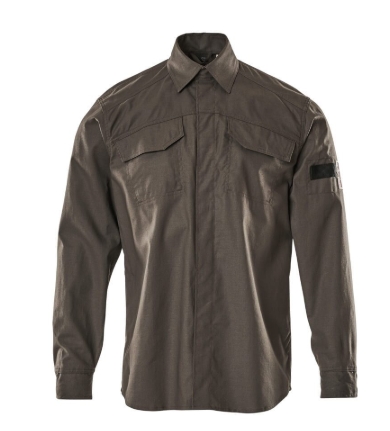 Schweißerschutz-Berufshemd
dunkelanthrazit
EN1149-3, EN1149-5, EN ISO 11612 - Detail 1