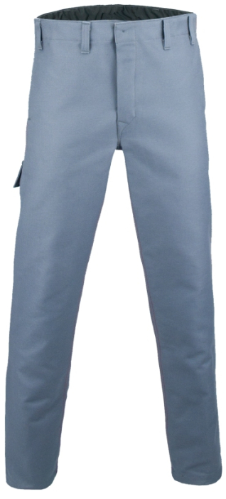 PROBAN Schweißer-Schutz-
Bundhose grau geprüft nach 
EN ISO 11611, EN ISO 11612 - Detail 1