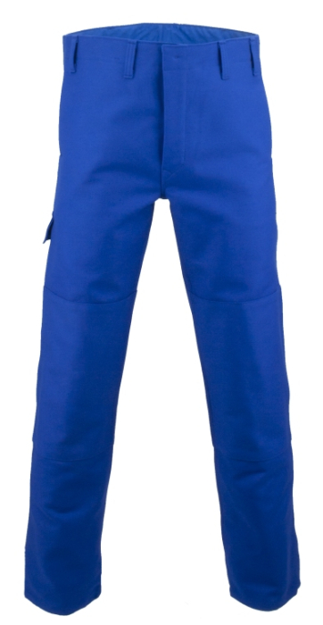 PROBAN Schweißer-Schutz-
Bundhose kornblau geprüft nach 
EN ISO 11611, EN ISO 11612 - Detail 1