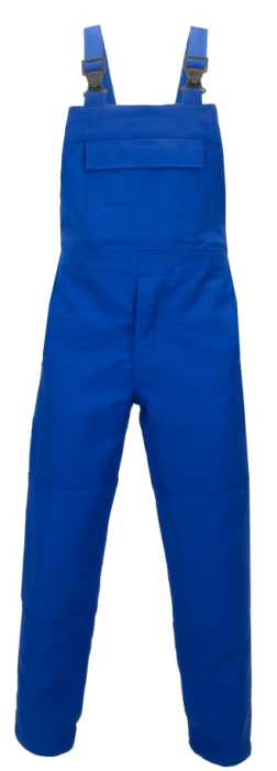 PROBAN Schweißer-Schutz-
Latzhose kornblau geprüft nach 
EN ISO 11611, EN ISO 11612 - Detail 1