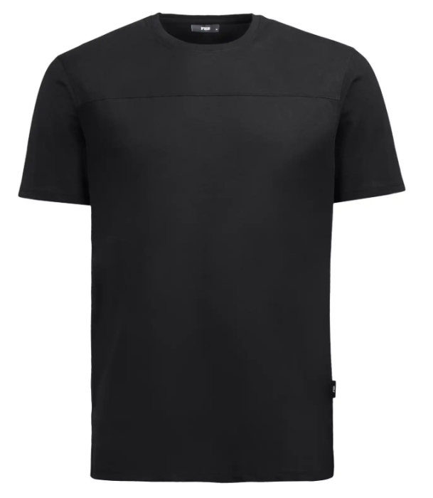 T-Shirt KNUT
schwarz*
60% Baumwolle / 40% recy. Polyester - Detail 1
