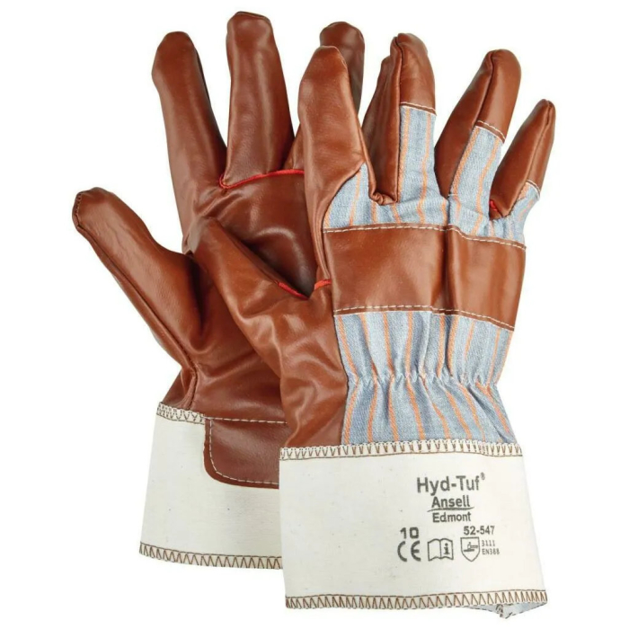 Nitril-Schutzhandschuh HYD-TUF 
ActivArmr 52-547 - braun 280 mm
EN 388 - Schnittschutz-Level A - Detail 1