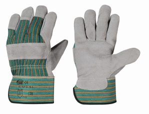 Rindspaltlederhandschuh
FÜRTH Gr. 10.5 - EN 388
MA = VE = 12 Paar - Detail 1