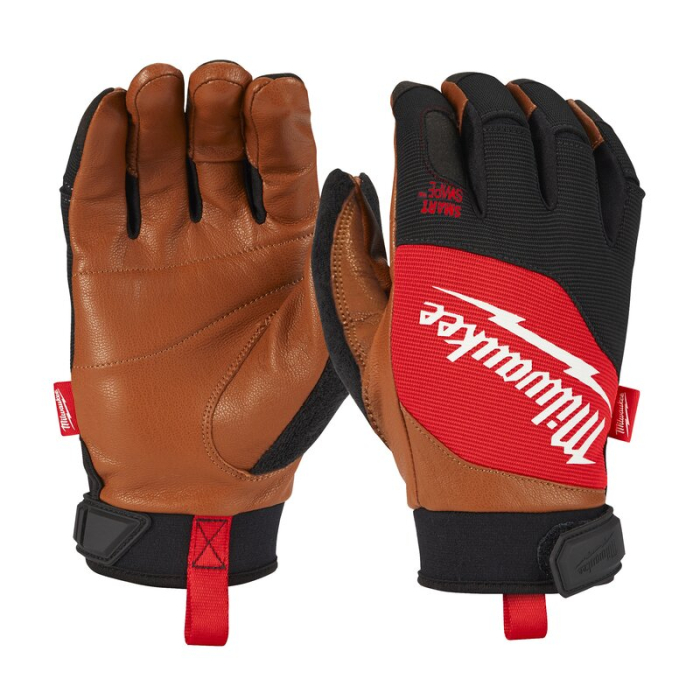 MILWAUKEE-Leder-Hybrid-
Schutzhandschuh
EN 388 rot/braun/schwarz - Detail 1