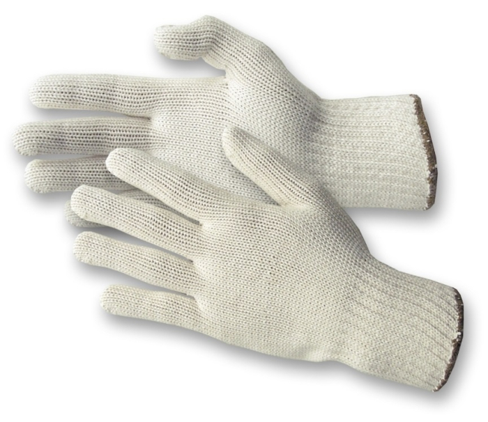 Baumwoll-Strickhandschuh GROB
nahtlos Gr. 10* - naturweiß
EN 420 - Detail 1