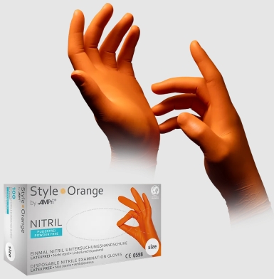 Nitril-Einweghandschuh 
