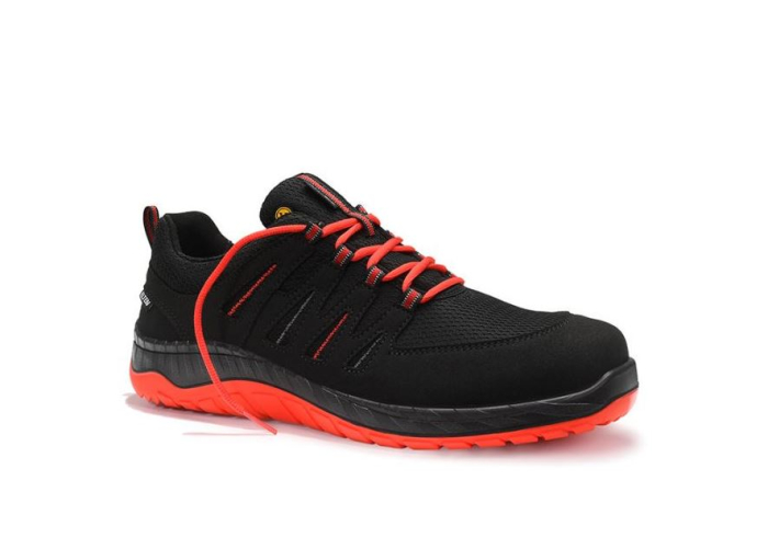 ELTEN-Damensicherheitsschuh
Mod. MADDOX COMPO BLACK-RED LOW
727201 EN ISO 20345 ESD S3S - Detail 1