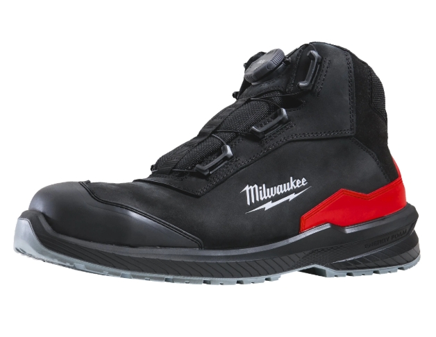 MILWAUKEE-BOA-Halbstiefel
FLEXTRED FXT S3S  B1M110133 
EN ISO 20345 S3S ESD SC FO SR - Detail 1