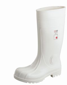 PVC-Sicherheitsstiefel weiß
EN ISO 20345 S4 - Detail 1
