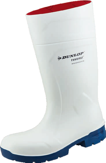 DUNLOP PU-Sicherheitsstiefel 
MULTIGRIP weiß/blaue Sohle
EN ISO 20345 S4 CI SRC - Detail 1