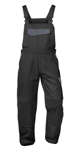 AID-Twill-Latzhose
schwarz/grau - Detail 1