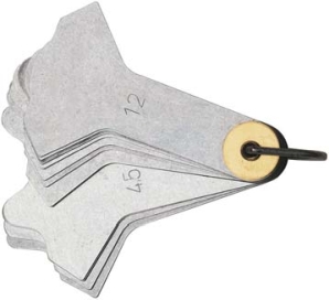 FORMAT-Schweißnahtlehre
3 - 12 mm - 12-teilig
P4463.0012 - Detail 1