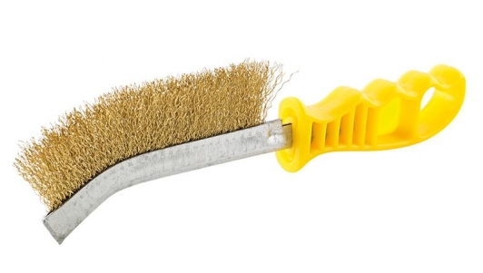 FORMAT Univ.-Handstiel-
Drahtbürste Messing 260 mm
gewellt  P7012.0030 - Detail 1