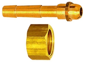 Messing-2/3-Verschraubung
G 1/4