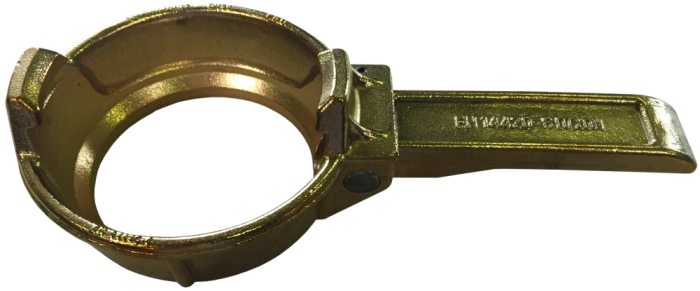 Messing-TW-Spannring mit Hebel
DN 80 TW 503/4 - Detail 1