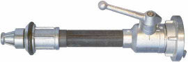 Alu. Mehrzweckstrahlrohr CMM
mit Mannschutzbrause und Voll-
strahlsperre DIN 14365 - Detail 1