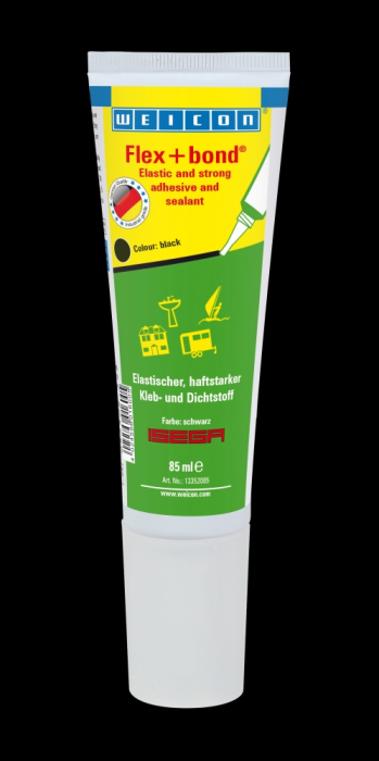 Kleb-/Dichtstoff FLEX + BOND
85-ml-Tube - schwarz - Detail 1