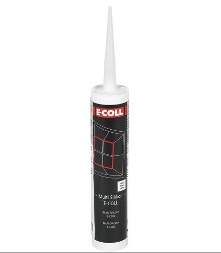E-Coll Silikon-Dichtungsmasse
weiß - 310-ml-Kartusche - Detail 1
