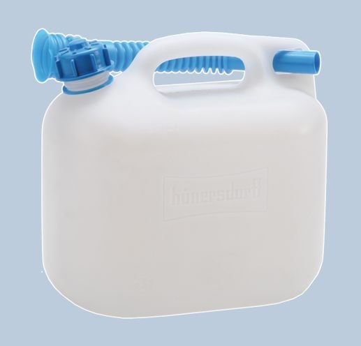 PE-Wasserkanister 6 ltr. weiß - Detail 1