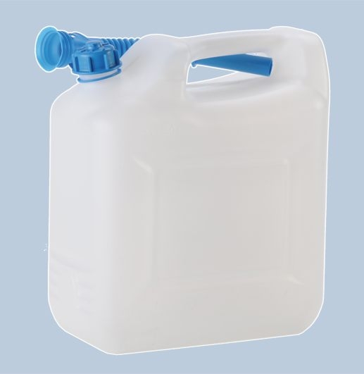 PE-Wasserkanister 12 ltr. weiß - Detail 1