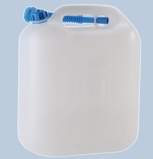 PE-Wasserkanister 22 ltr. weiß - Detail 1