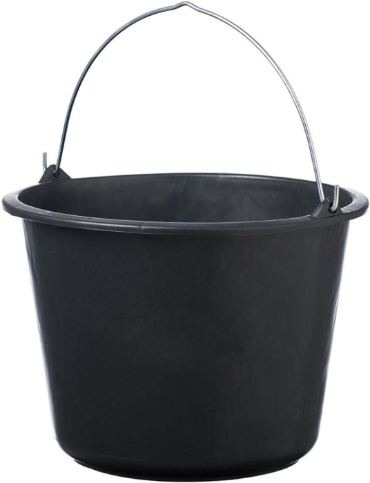 Baueimer schwarz 12 ltr.
mit verstärktem Boden - Detail 1