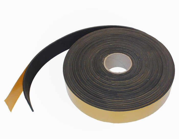selbstkl. Di.-Streifen EPDM
12 x 2 mm anthrazit
Rolle a 10 mtr - Detail 1