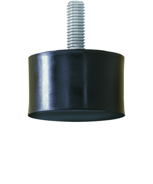 Gummi-Metall-Puffer Typ D (4)
60 x 30 x M 10x28 mm - Detail 1