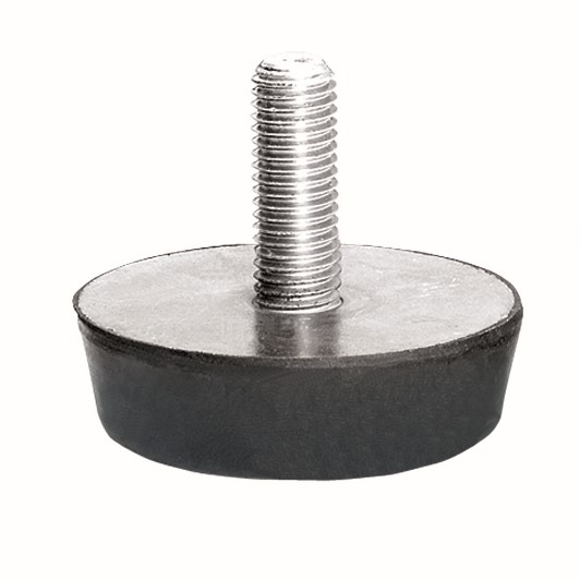Gummi-Metall-Anschlagpuffer
25 x 17 x M 6 Innengewinde - Detail 1