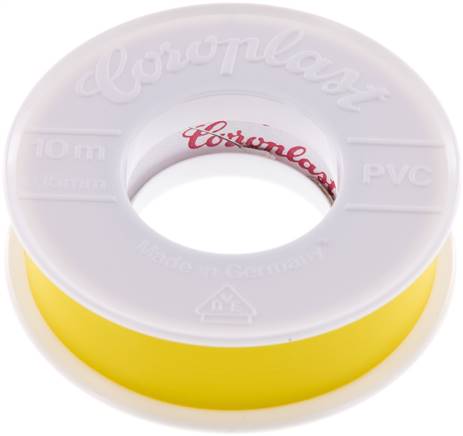 VDE-Elektroisolierband gelb
302 - 10 m x 15 mm x 0.15 mm - Detail 1