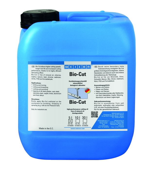 Hochleistungsschneidöl*
BIO-CUT/5-ltr-Kanister - Detail 1