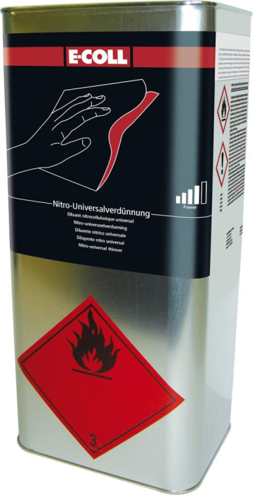 Nitro-Universalverdünnung
6-ltr-Kanister
UN 1993 entz.fl.Stoff nag 3 II - Detail 1