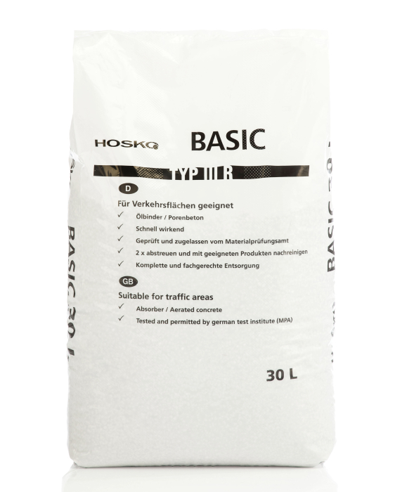 Öl- u. Chemikalienbinder
SORBIX/HOSKO 30-ltr-Sack
(13-kg-Sack) - Detail 1
