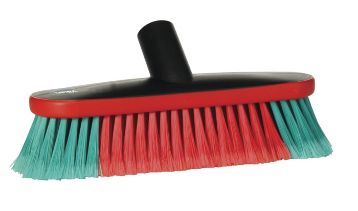 VIKAN-Autowaschbürste weich 
PP/PBT 27 cm schwarz - Detail 1