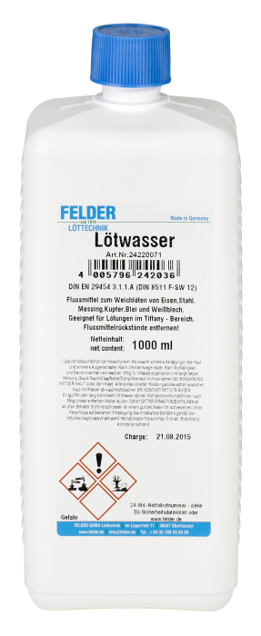 Lötwasser CLW 1-ltr-Fl.
DIN EN 29454-3.1.1.A - Detail 1