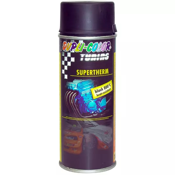 Supertherm Lackspray -
Mattlack schwarz 400 ml
bis +800 Grad C. UN 1950 - Detail 1