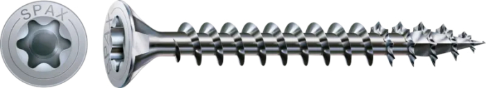 SPAX Senkkopfschraube WIROX
3.5 x 25/20-T mit 4CUT-Spitze
T = T-STAR plus, MULTI-Kopf
WIROX ersetzt YELLOW (gelb-vz) - Detail 1