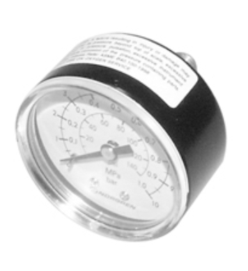 Manometer 18-015-989 Dm. 40 mm
0-10 bar/R 1/8