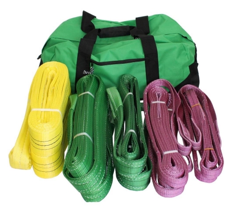 KRAFTPAKET XXL - I
Hebebänder-Set 11-tlg.
in grüner Tasche - Detail 1