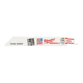 MILWAUKEE Säbelsägeblatt
Metall THIN KERF 150 x 1.4 mm
18 Tpi, Packung = 5 Stück - Detail 1