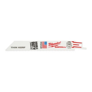 MILWAUKEE Säbelsägeblatt
Metall THIN KERF 150 x 1.8 mm
14 Tpi, Packung = 5 Stück - Detail 1