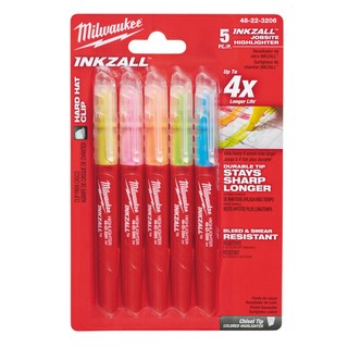 MILWAUKEE Inkzall
Leuchtmarker bunt 5er-Set - Detail 1