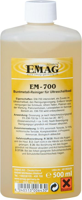 Buntmetallreiniger
EM-700 500ml - Detail 1