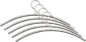 Kleiderbügel Stahl
silber 5er-Pack - Detail 1