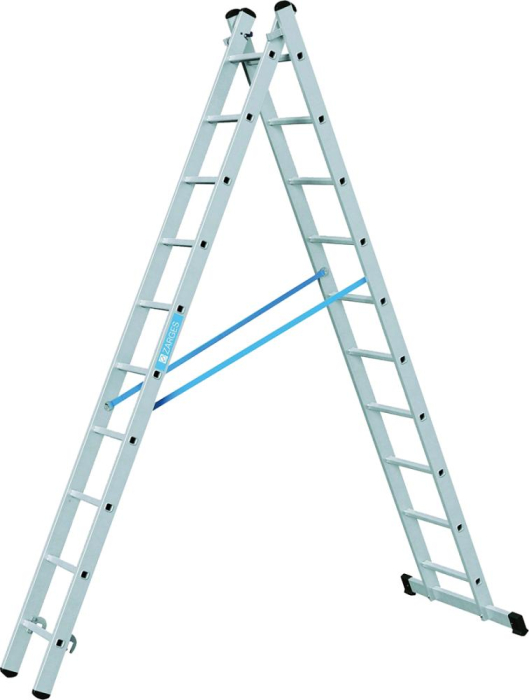 Kombileiter Combimaster
Plus X 2x10 Sprossen
Leiterlänge max 4,94 m - Detail 1