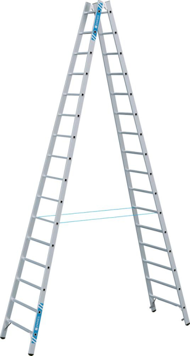 Stehleiter Coni B
2x16 Sprossen
Leiterlänge 4,58 m - Detail 1