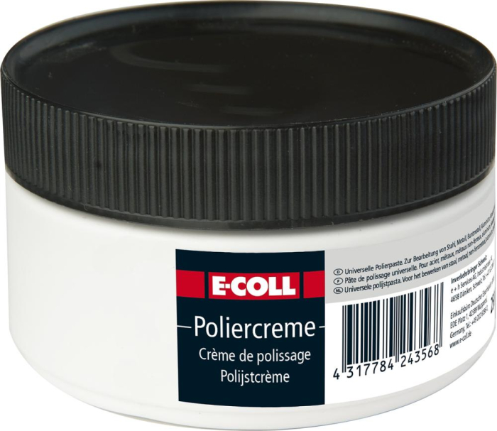 Poliercreme, grob
250ml Dose, rosa
E-COLL - Detail 1