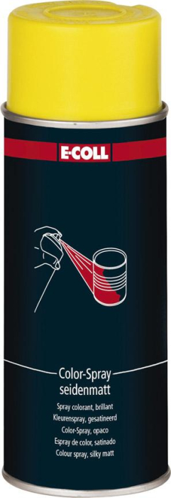 Color-Spray seidenmatt
400ml rapsgelb
E-COLL - Detail 1
